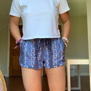 Linen shorts